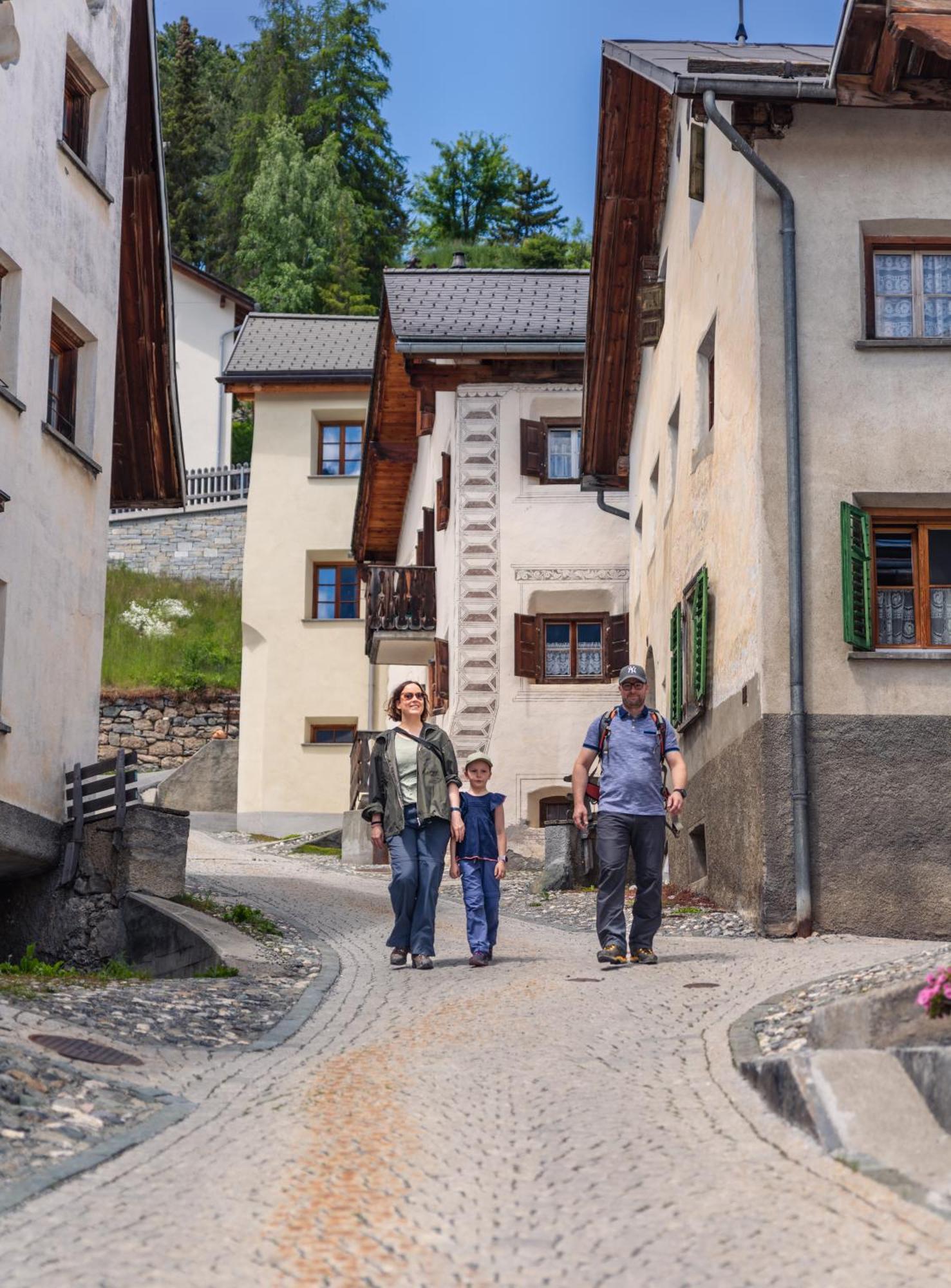 Chasa Fent, Sent Scuol Im Engadin Apartman Kültér fotó